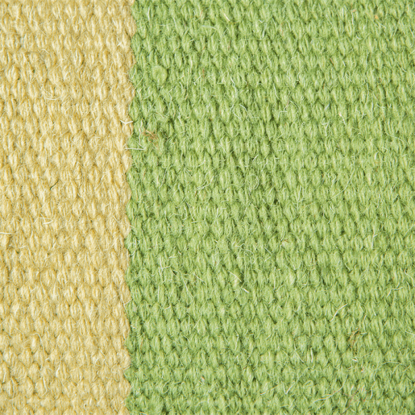 Coussin en laine tissée Vert